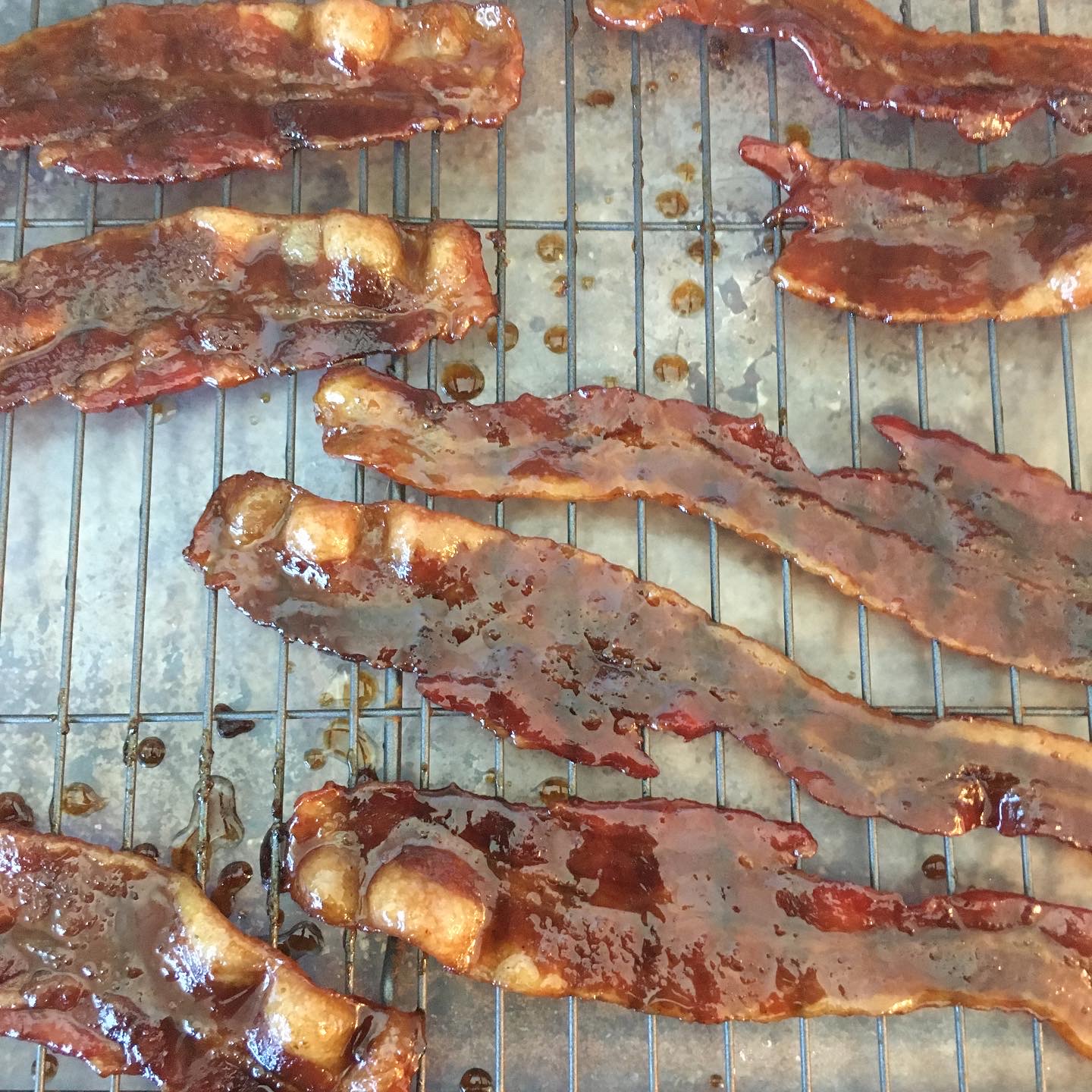 Candied Whiskey Bacon Better with Buttermilk